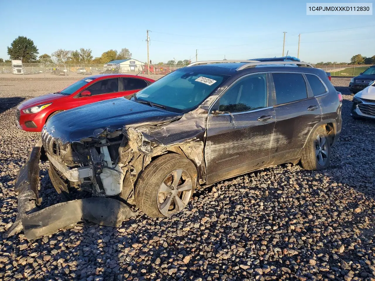 JEEP CHEROKEE 2019, VIN 1C4PJMDXXKD112830
