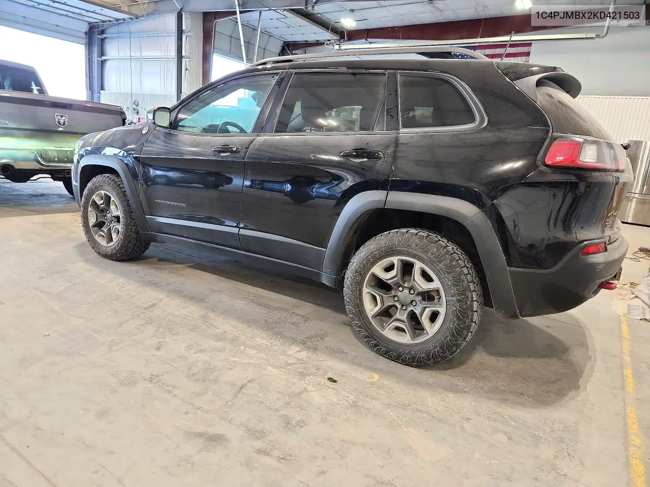 2019 JEEP CHEROKEE VIN 1C4PJMBX2KD421503 — фото 2