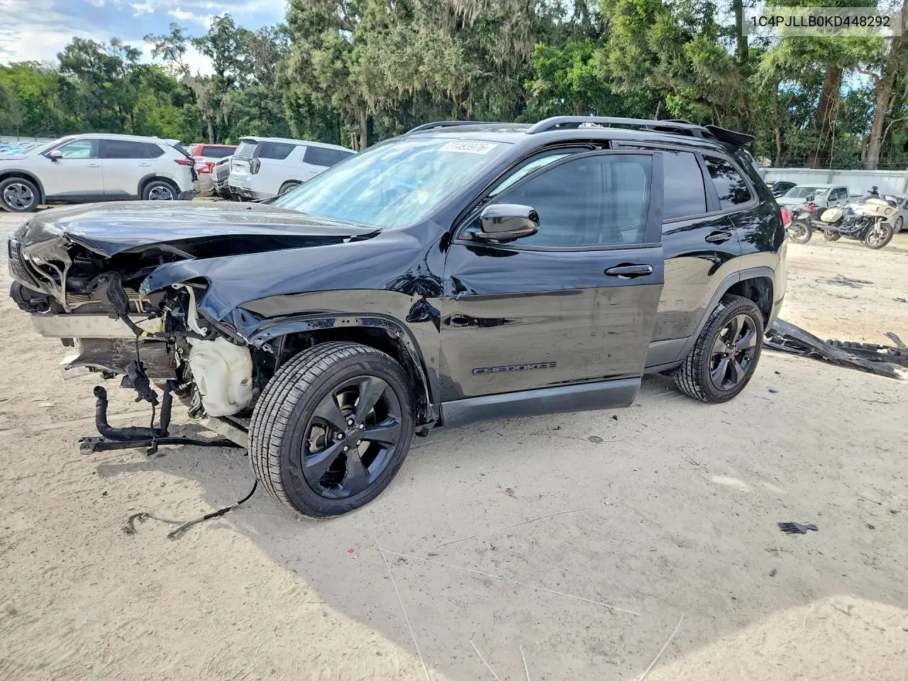 JEEP CHEROKEE 2019, VIN 1C4PJLLB0KD448292