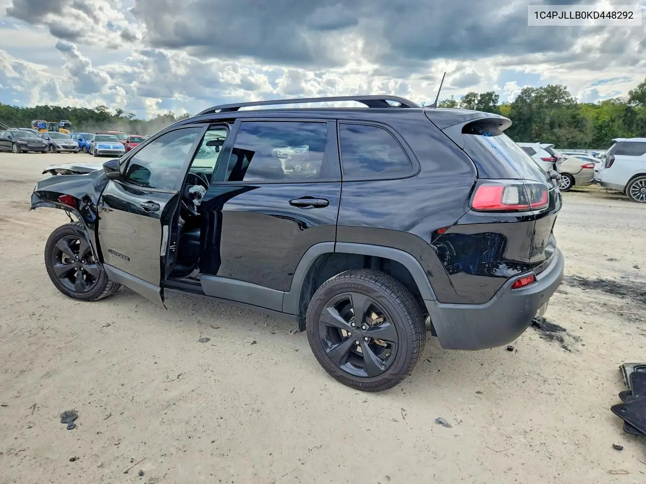 2019 JEEP CHEROKEE VIN 1C4PJLLB0KD448292 — фото 2