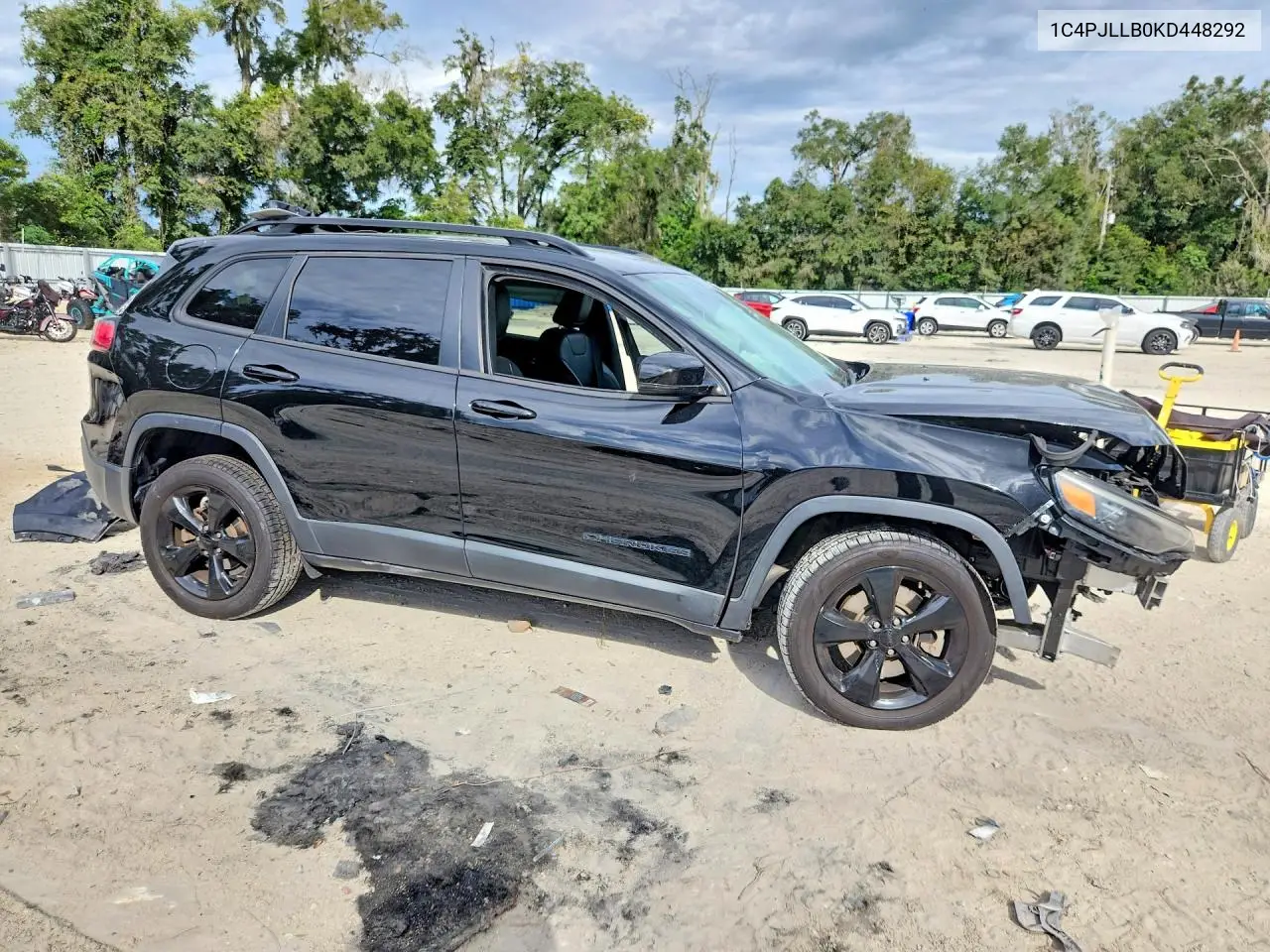 2019 JEEP CHEROKEE VIN 1C4PJLLB0KD448292 — фото 4