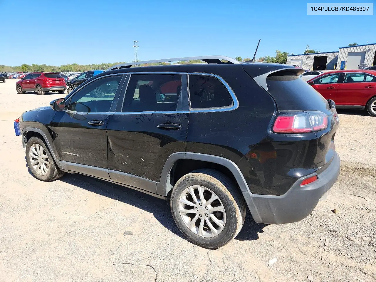 2019 JEEP CHEROKEE VIN 1C4PJLCB7KD485307 — фото 2