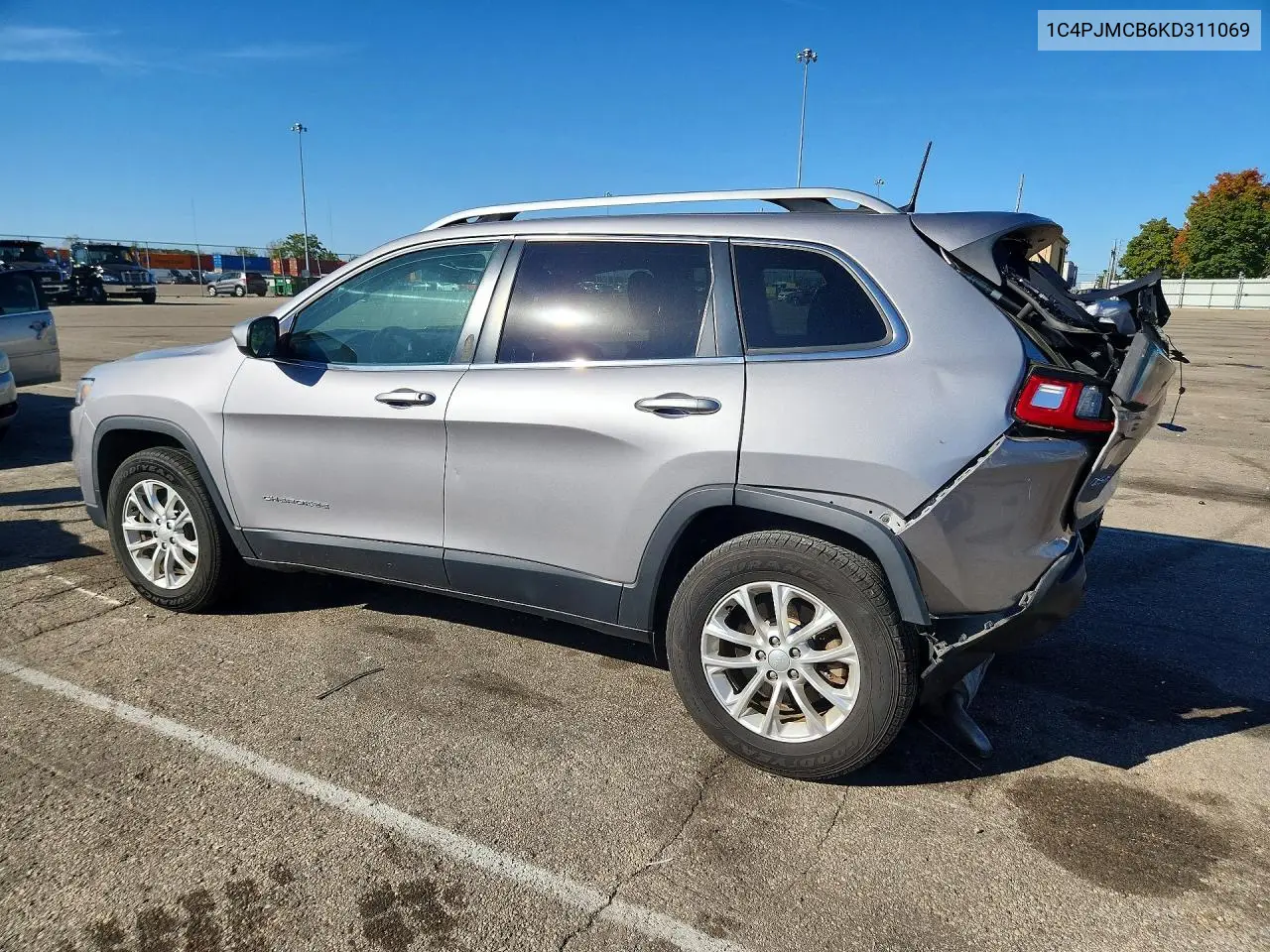 2019 JEEP CHEROKEE VIN 1C4PJMCB6KD311069 — фото 2