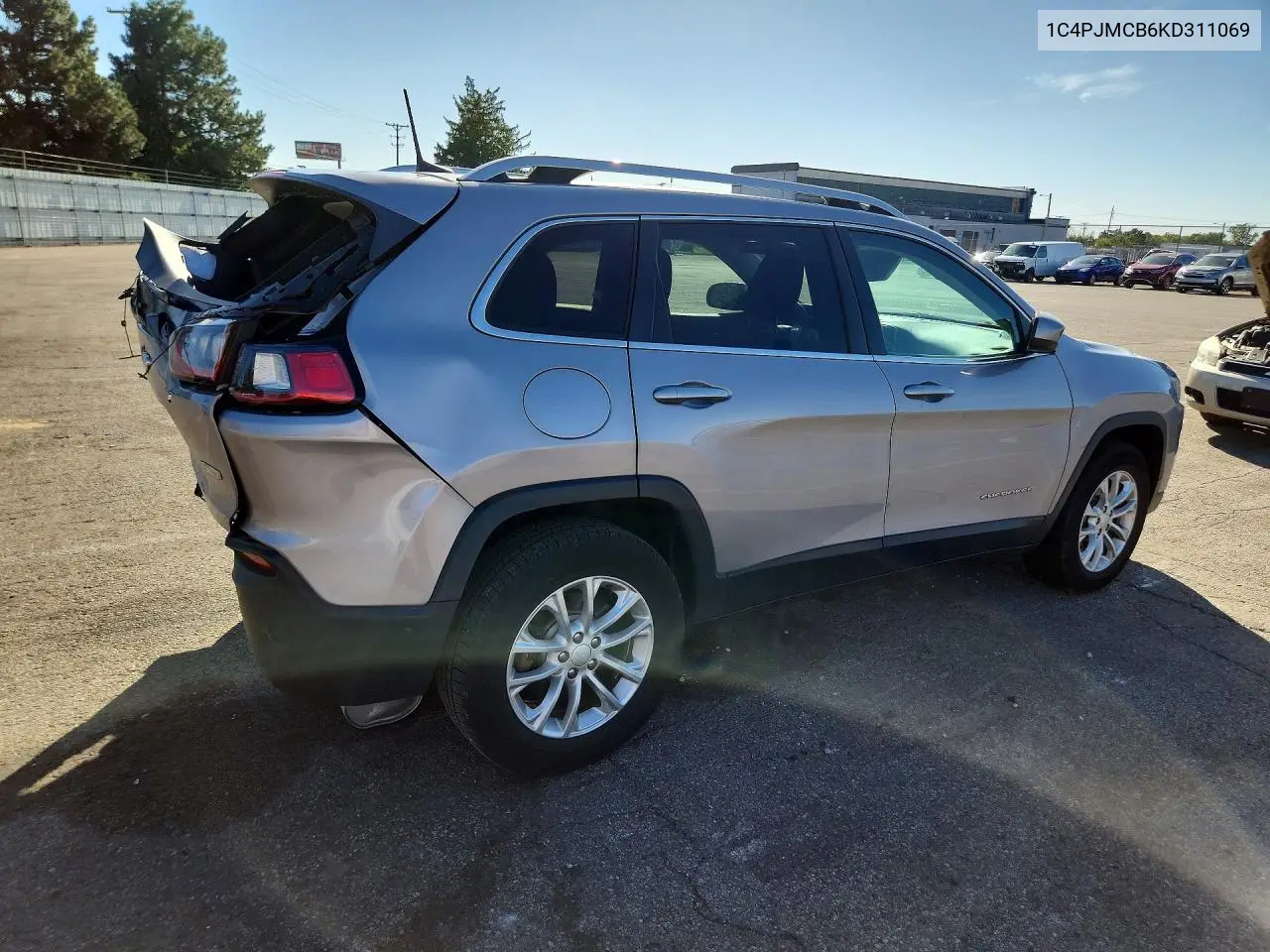 2019 JEEP CHEROKEE VIN 1C4PJMCB6KD311069 — фото 3