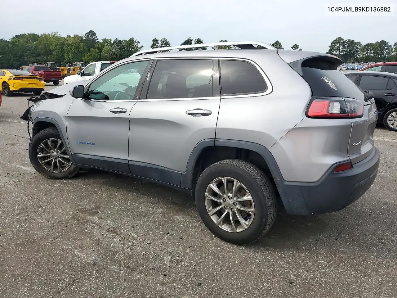 2019 JEEP CHEROKEE VIN 1C4PJMLB9KD136882 — фото 2