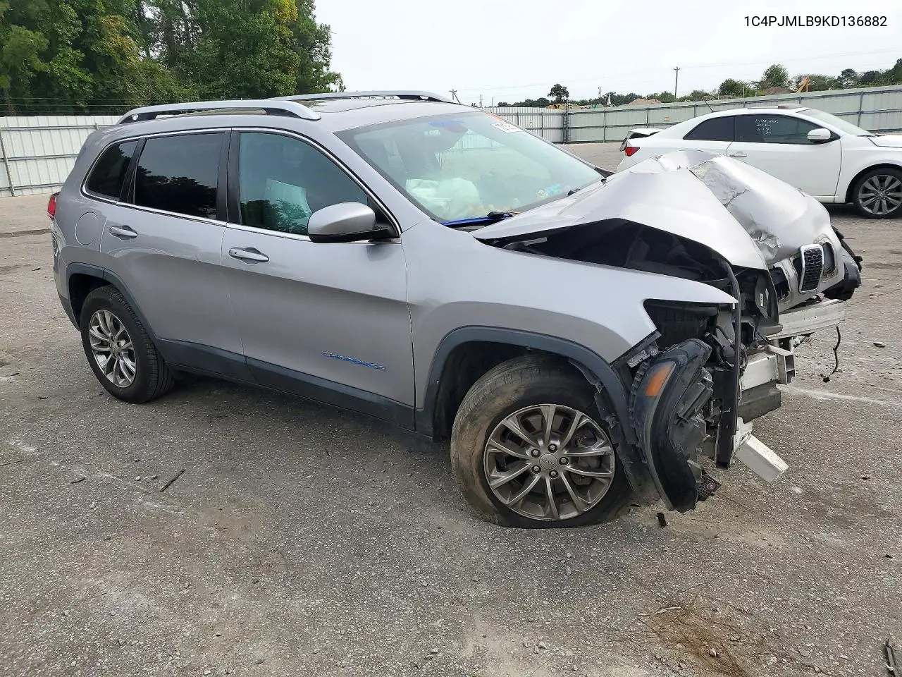 2019 JEEP CHEROKEE VIN 1C4PJMLB9KD136882 — фото 4