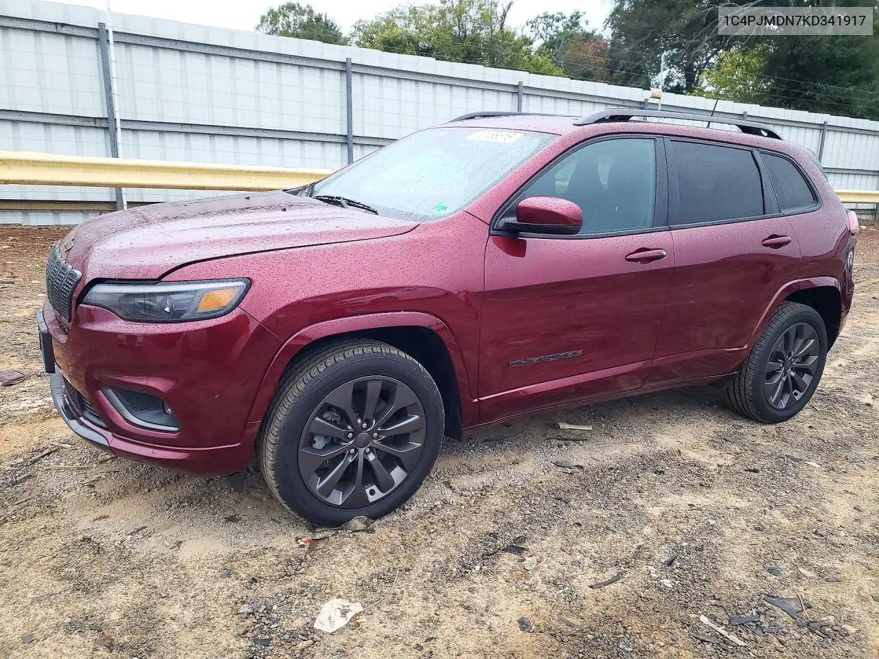 JEEP CHEROKEE 2019, VIN 1C4PJMDN7KD341917