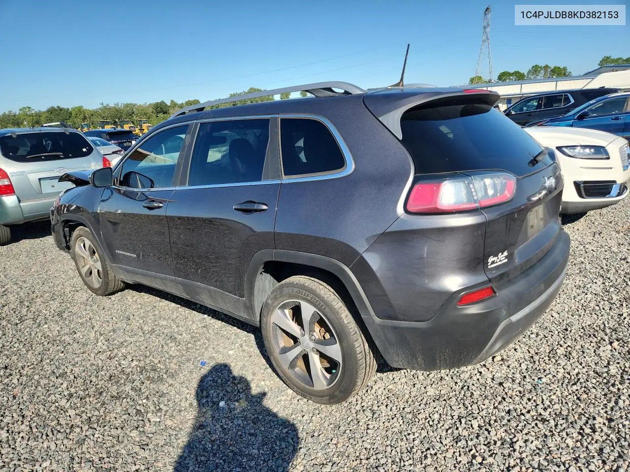 2019 JEEP CHEROKEE VIN 1C4PJLDB8KD382153 — фото 2