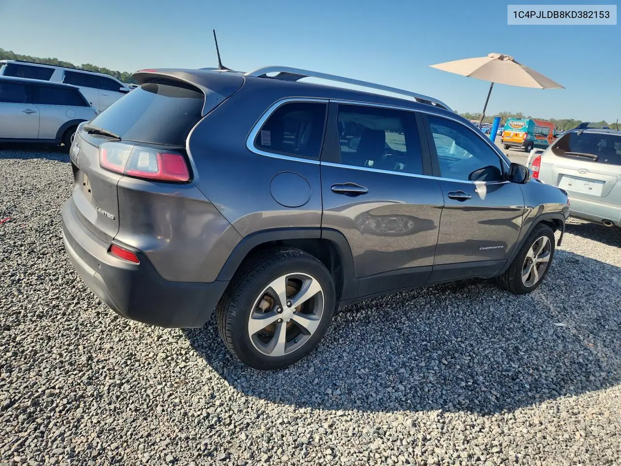 2019 JEEP CHEROKEE VIN 1C4PJLDB8KD382153 — фото 3