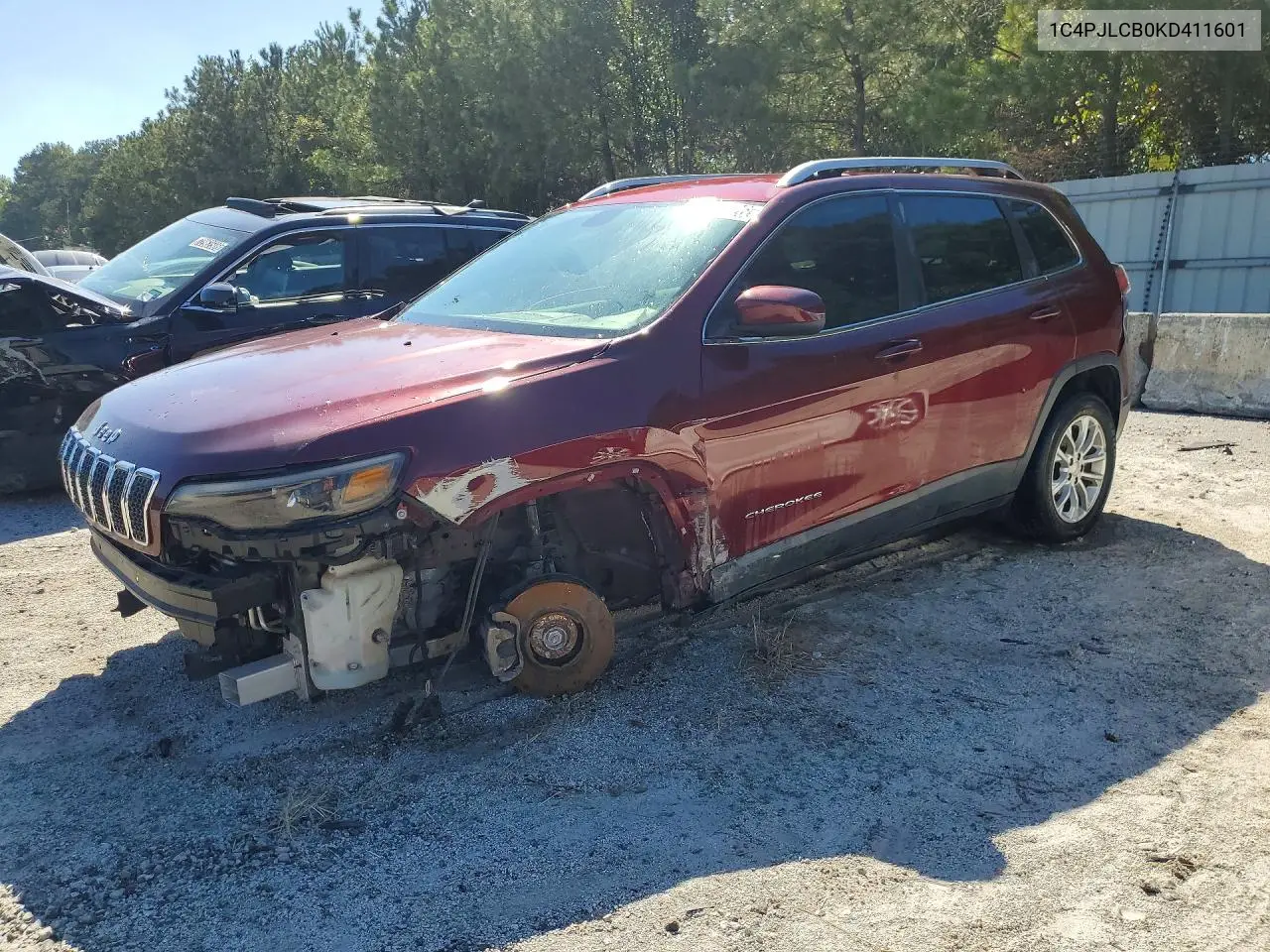 JEEP CHEROKEE 2019, VIN 1C4PJLCB0KD411601
