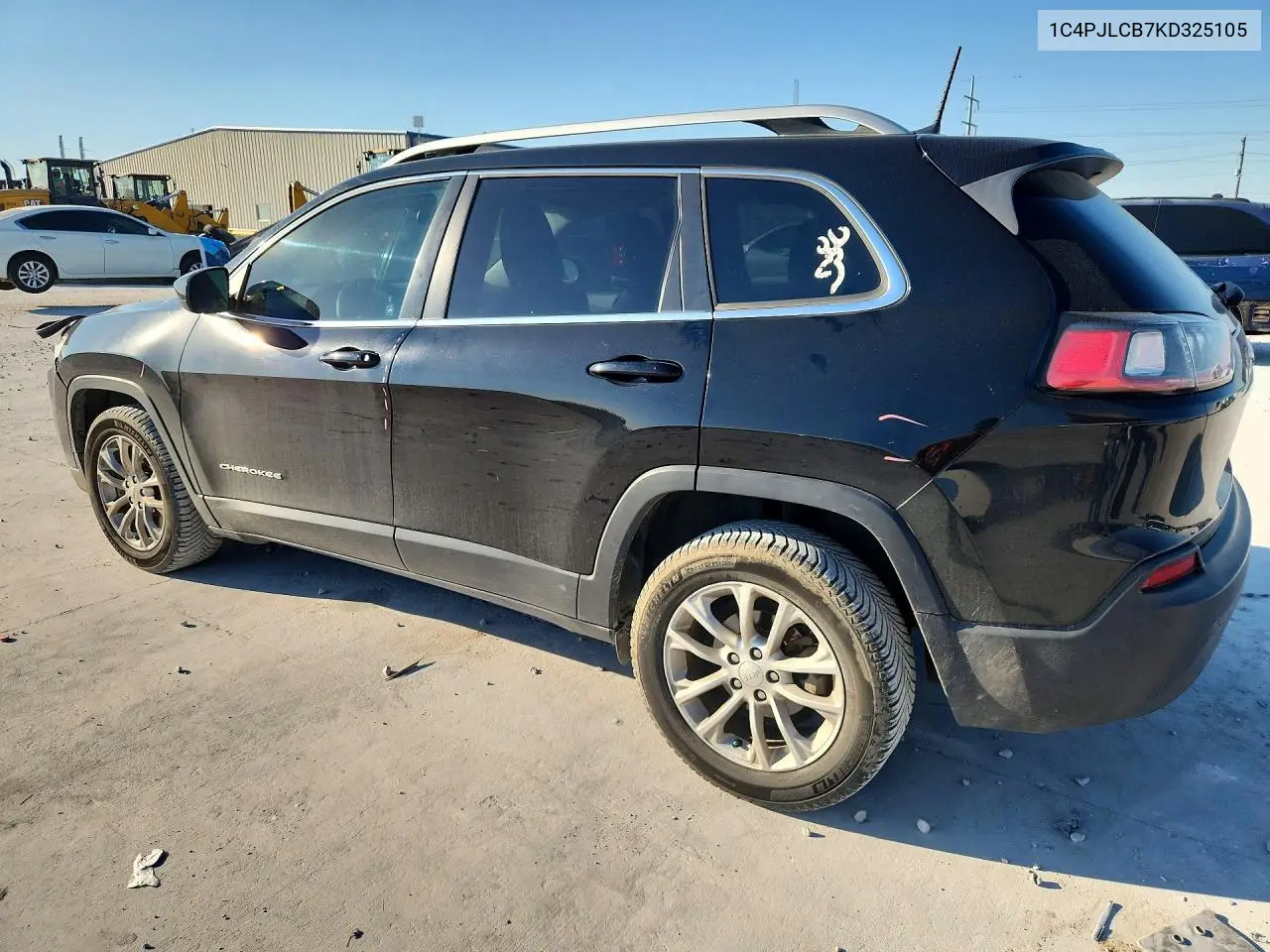 2019 JEEP CHEROKEE VIN 1C4PJLCB7KD325105 — фото 2