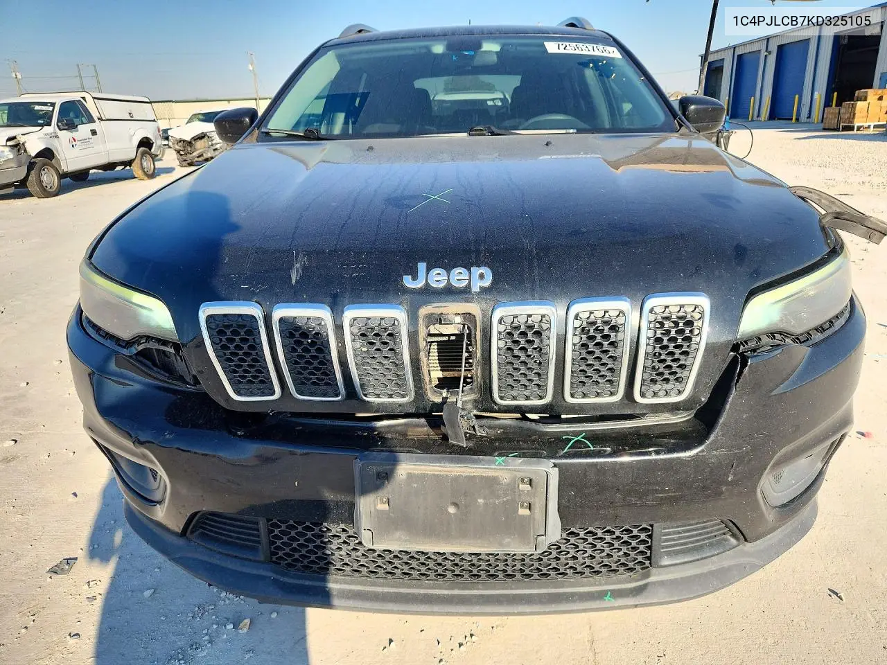 2019 JEEP CHEROKEE VIN 1C4PJLCB7KD325105 — фото 5