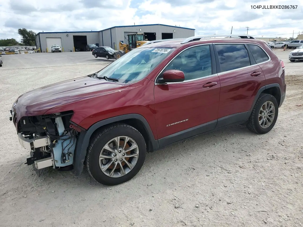JEEP CHEROKEE 2019, VIN 1C4PJLLBXKD286767