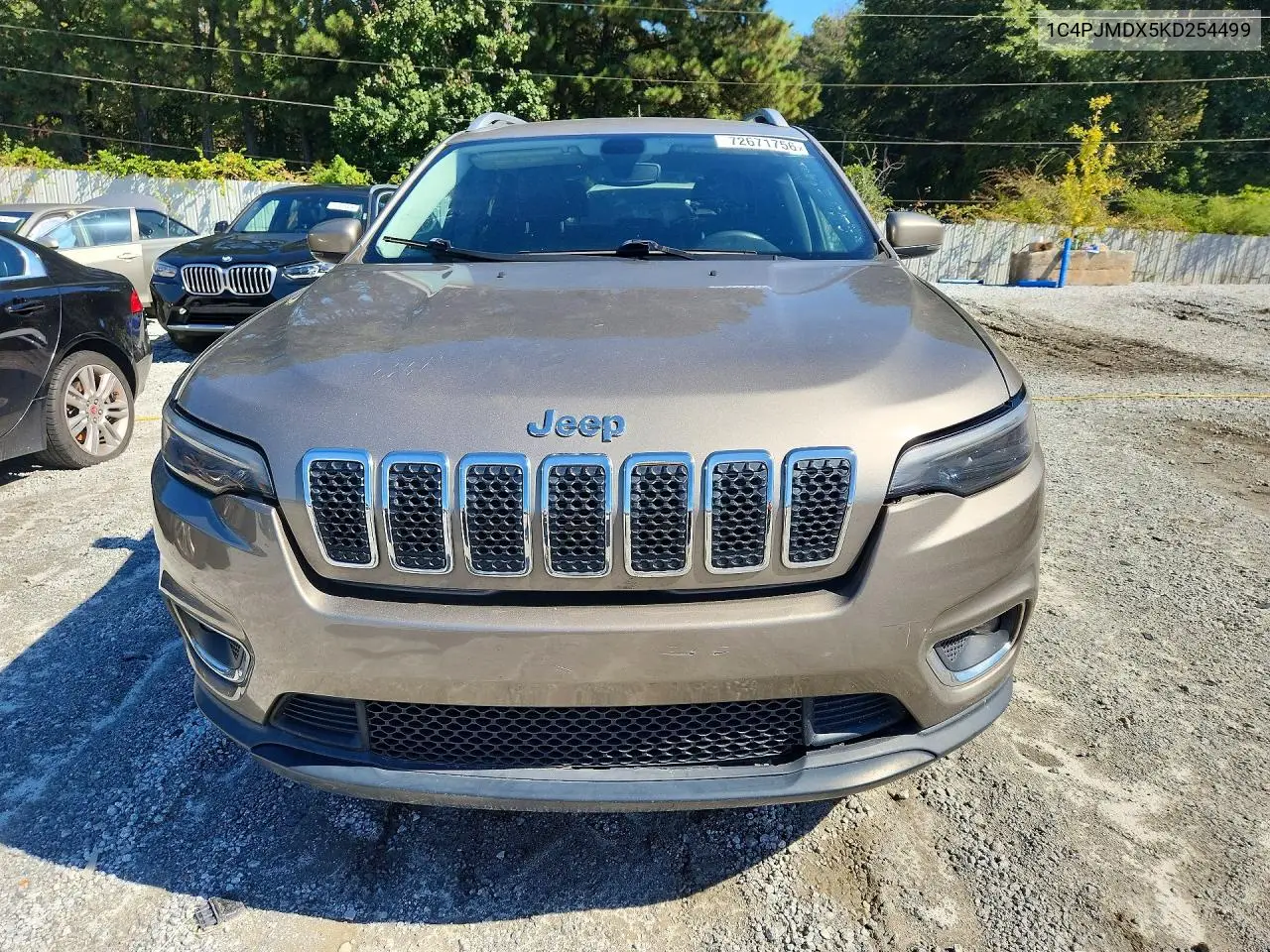 2019 JEEP CHEROKEE VIN 1C4PJMDX5KD254499 — фото 5