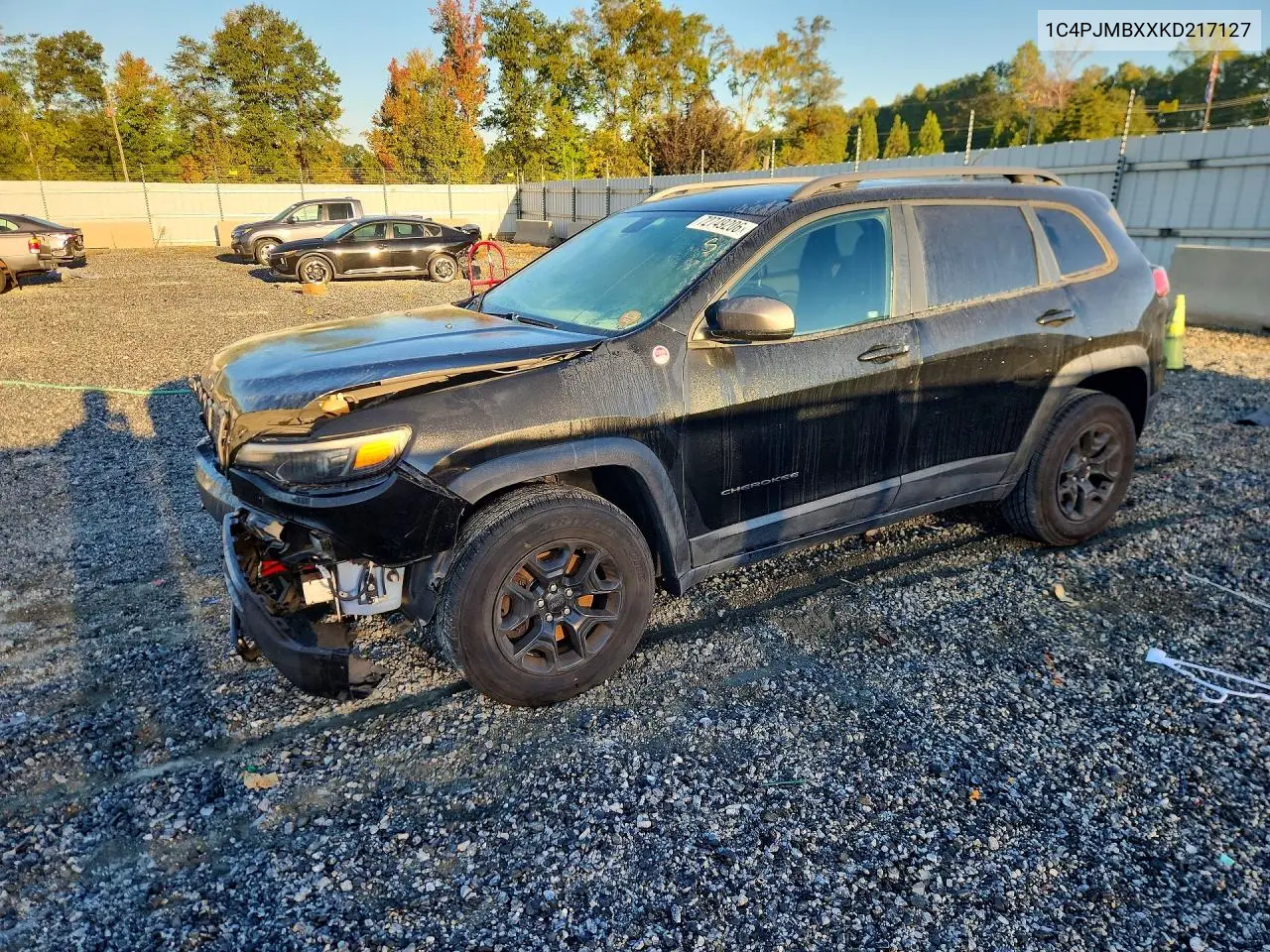 JEEP CHEROKEE 2019, VIN 1C4PJMBXXKD217127