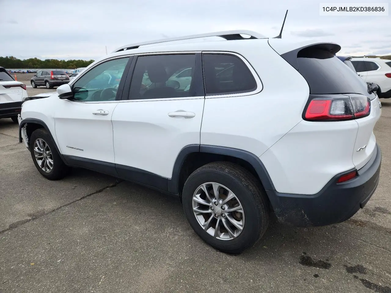 2019 JEEP CHEROKEE VIN 1C4PJMLB2KD386836 — фото 2
