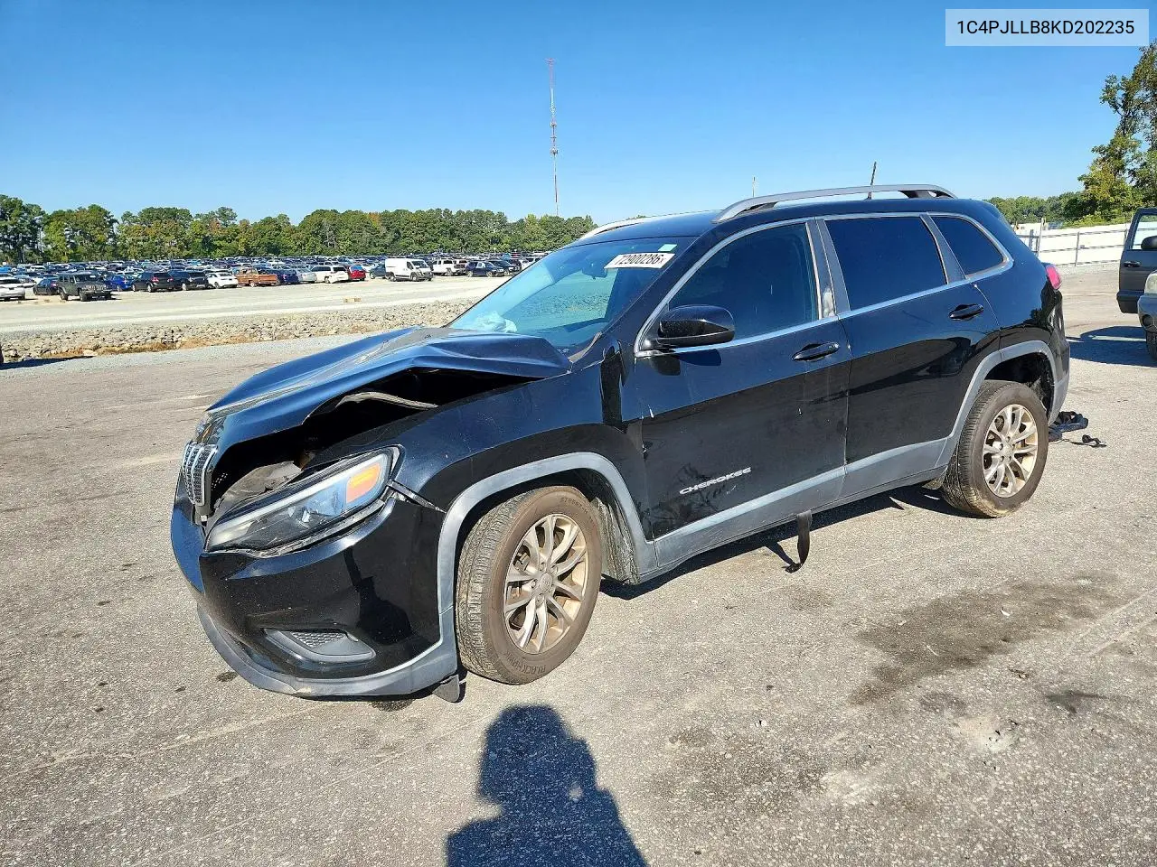 JEEP CHEROKEE 2019, VIN 1C4PJLLB8KD202235