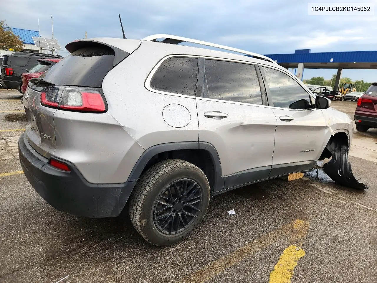 2019 JEEP CHEROKEE VIN 1C4PJLCB2KD145062 — фото 3
