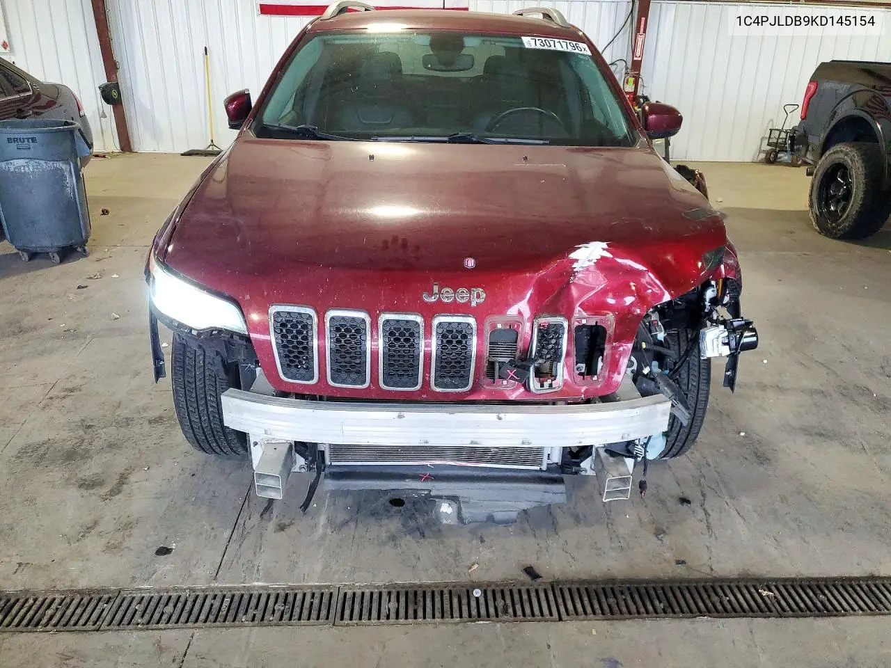 2019 JEEP CHEROKEE VIN 1C4PJLDB9KD145154 — фото 5