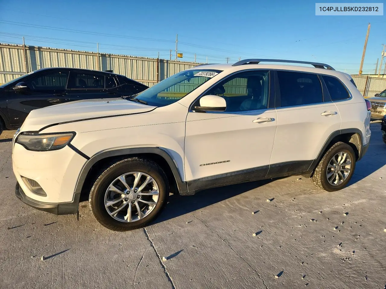 JEEP CHEROKEE 2019, VIN 1C4PJLLB5KD232812