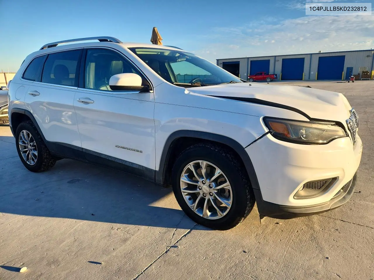 2019 JEEP CHEROKEE VIN 1C4PJLLB5KD232812 — фото 4