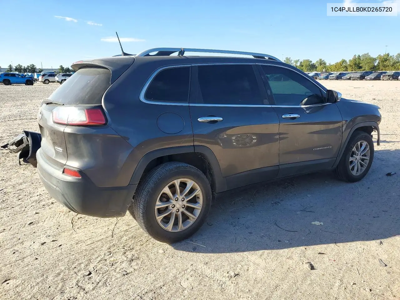 2019 JEEP CHEROKEE VIN 1C4PJLLB0KD265720 — фото 3