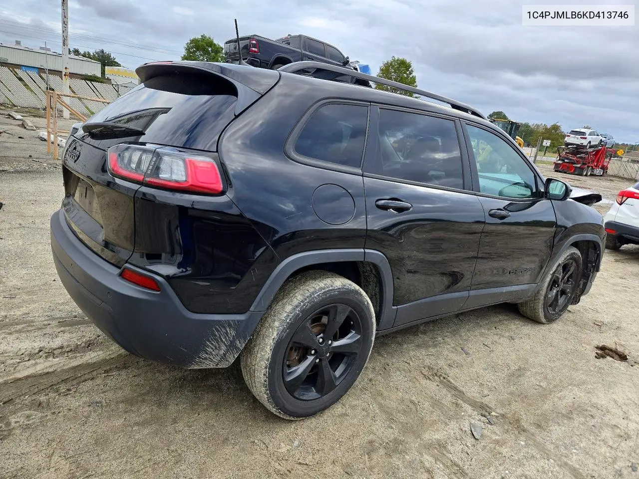 2019 JEEP CHEROKEE VIN 1C4PJMLB6KD413746 — фото 3