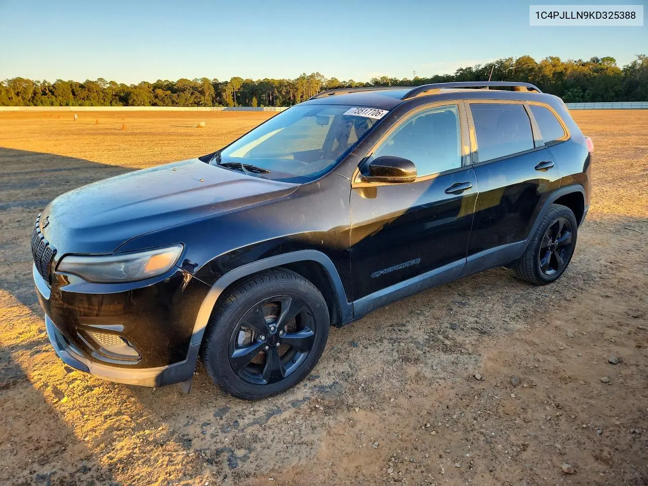 JEEP CHEROKEE 2019, VIN 1C4PJLLN9KD325388
