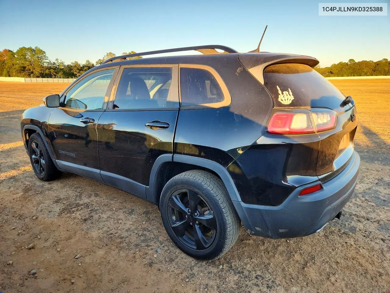 2019 JEEP CHEROKEE VIN 1C4PJLLN9KD325388 — фото 2