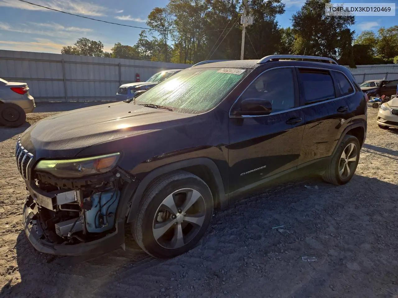JEEP CHEROKEE 2019, VIN 1C4PJLDX3KD120469