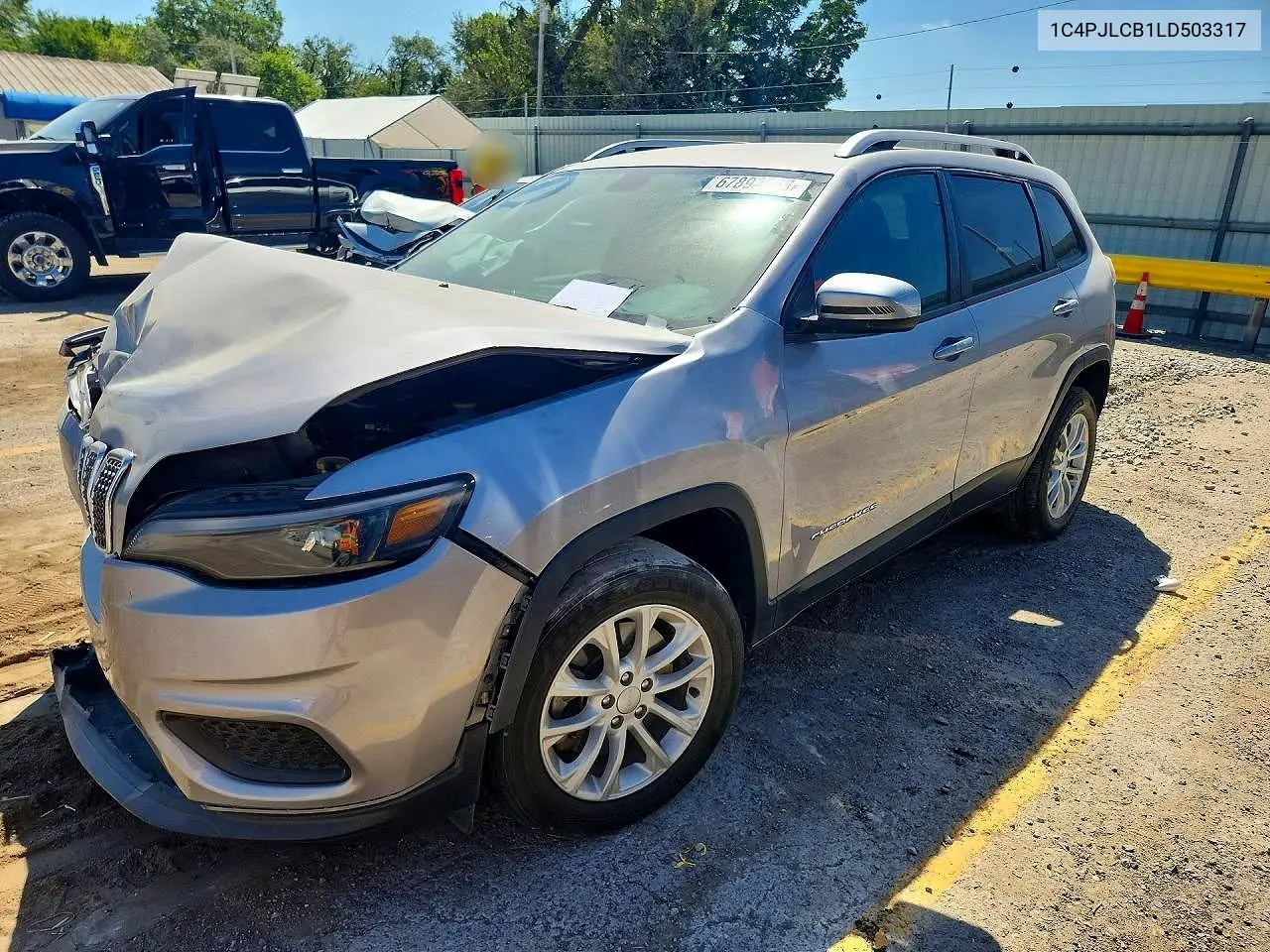 JEEP CHEROKEE 2020, VIN 1C4PJLCB1LD503317