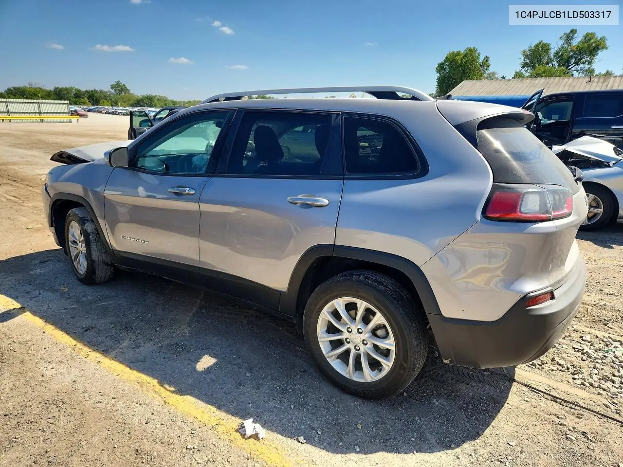 2020 JEEP CHEROKEE VIN 1C4PJLCB1LD503317 — фото 2