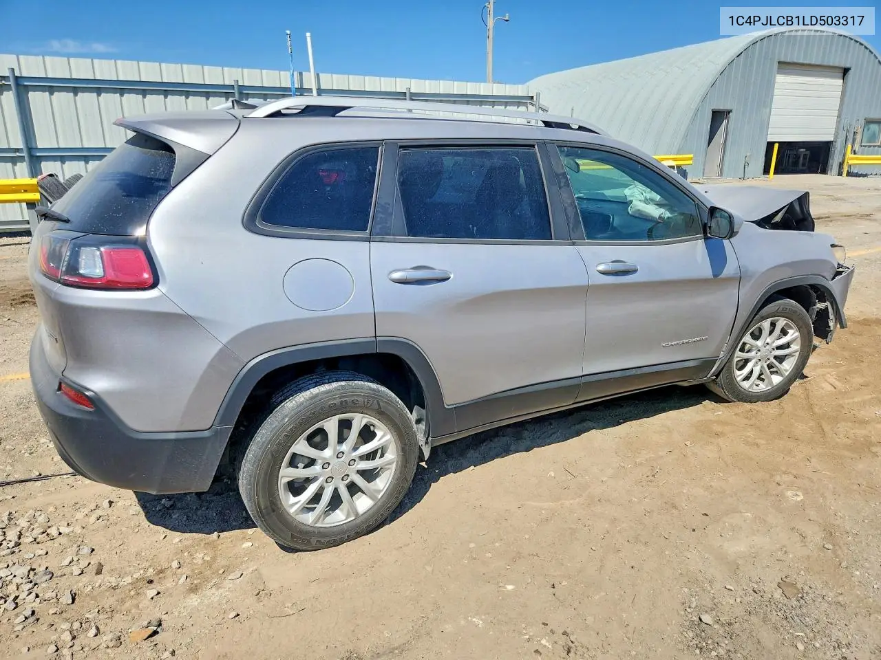 2020 JEEP CHEROKEE VIN 1C4PJLCB1LD503317 — фото 3