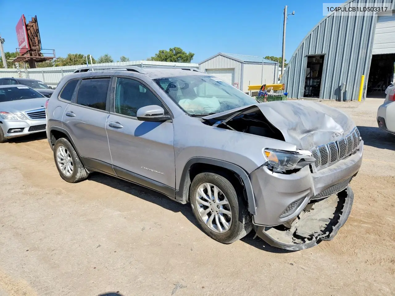 2020 JEEP CHEROKEE VIN 1C4PJLCB1LD503317 — фото 4