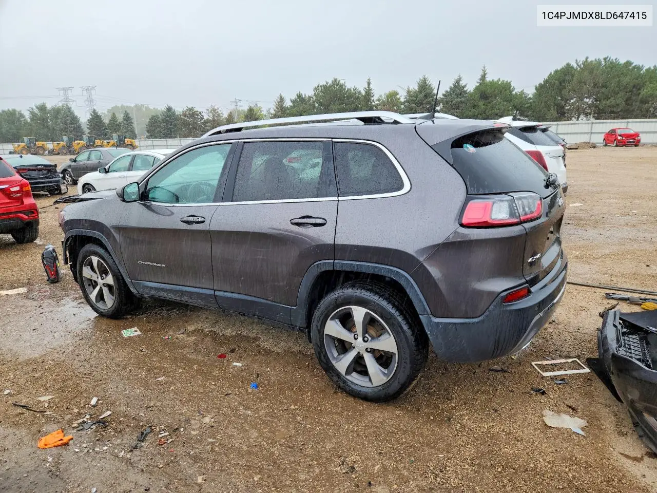 2020 JEEP CHEROKEE VIN 1C4PJMDX8LD647415 — фото 2