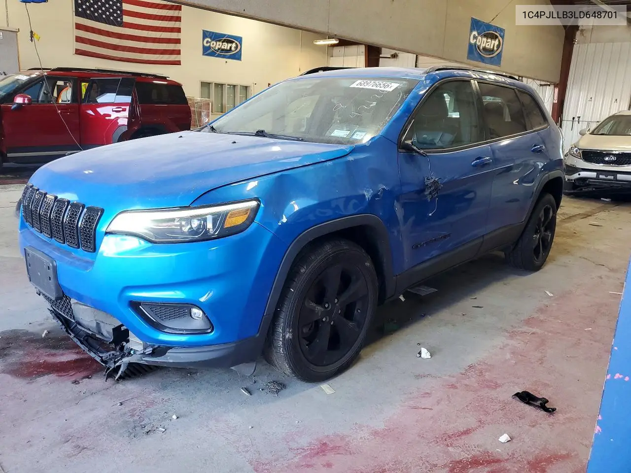 JEEP CHEROKEE 2020, VIN 1C4PJLLB3LD648701
