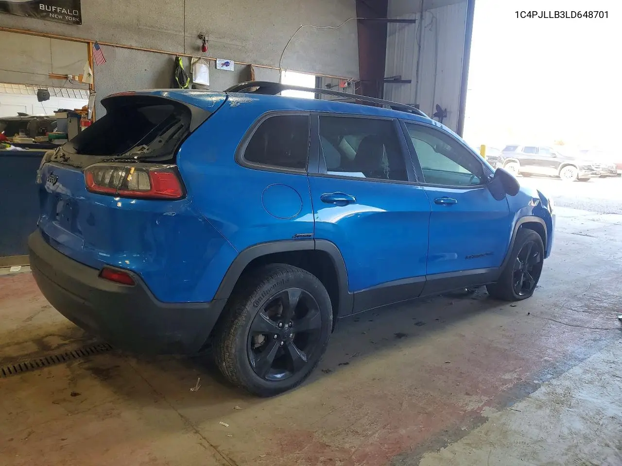 2020 JEEP CHEROKEE VIN 1C4PJLLB3LD648701 — фото 3