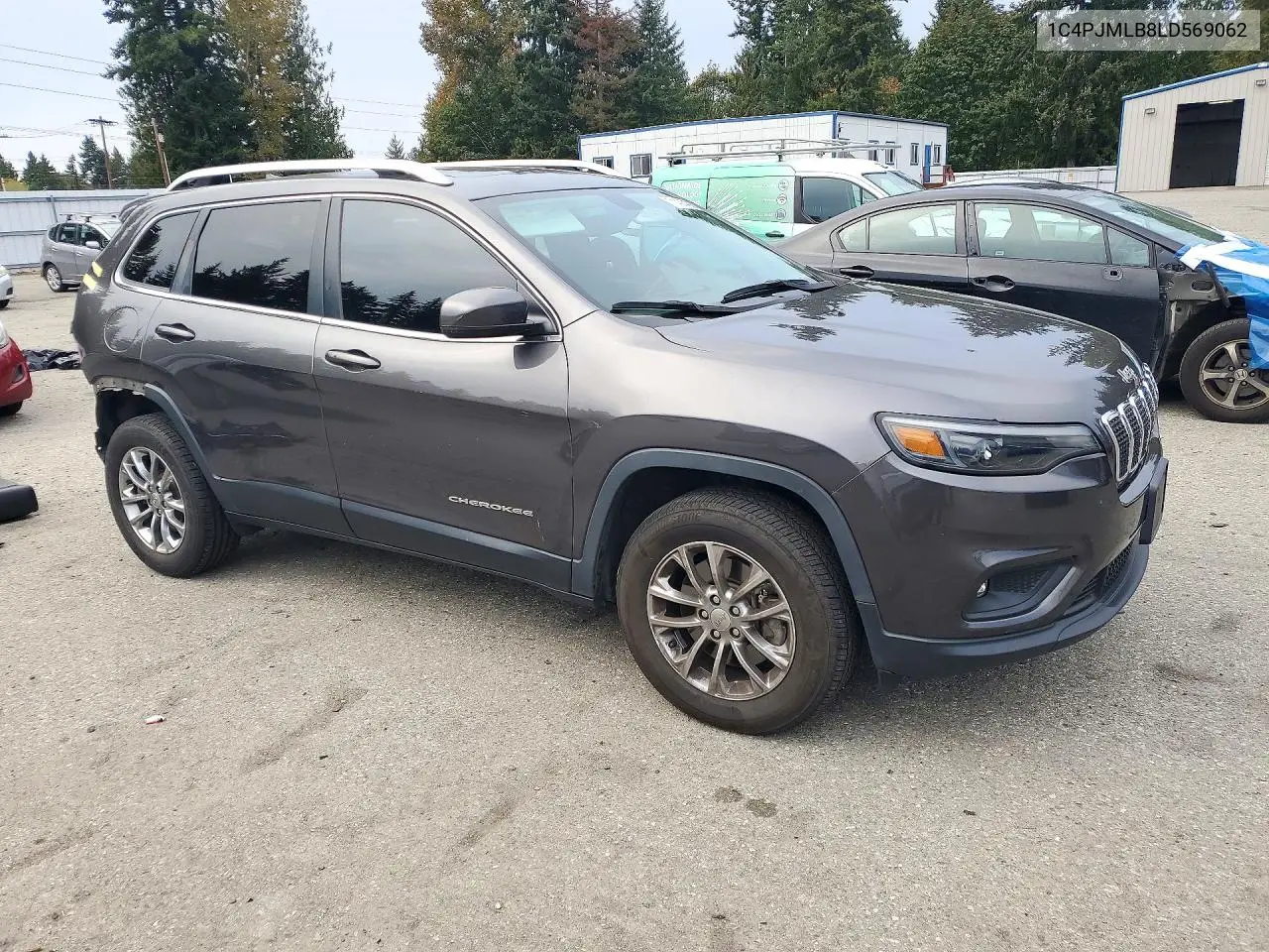 2020 JEEP CHEROKEE VIN 1C4PJMLB8LD569062 — фото 4