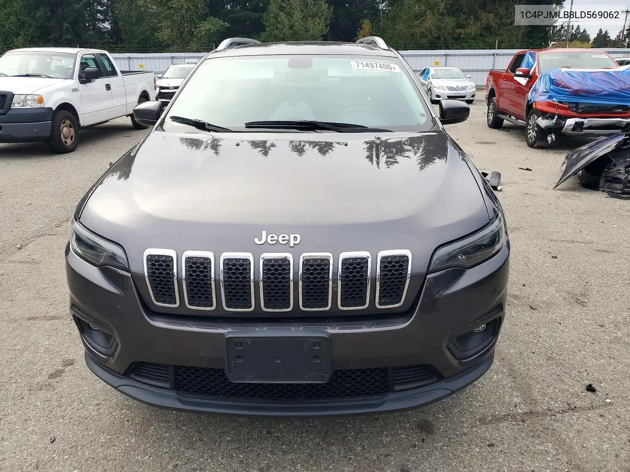 2020 JEEP CHEROKEE VIN 1C4PJMLB8LD569062 — фото 5