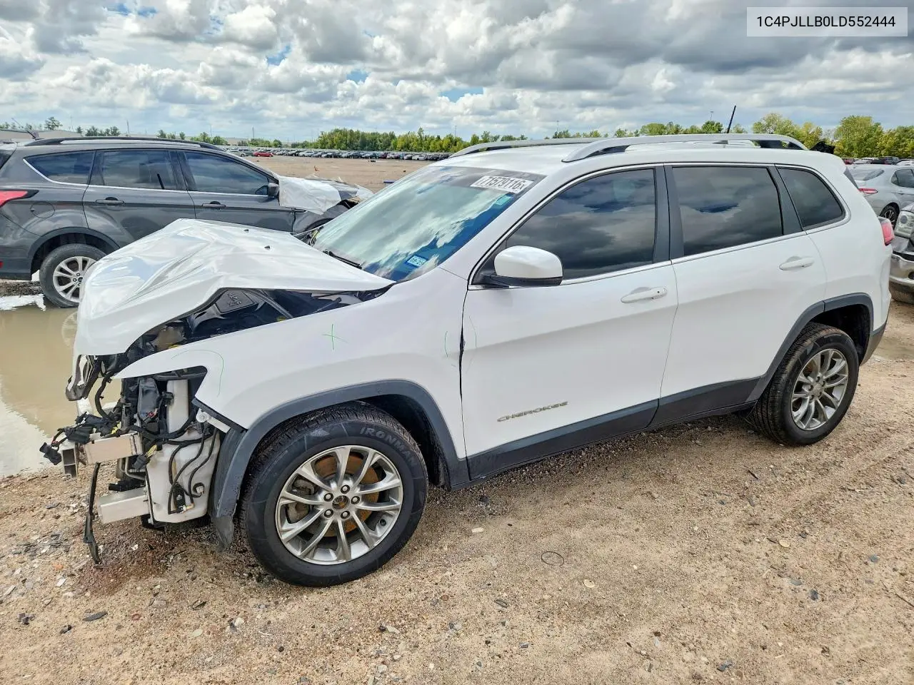 JEEP CHEROKEE 2020, VIN 1C4PJLLB0LD552444