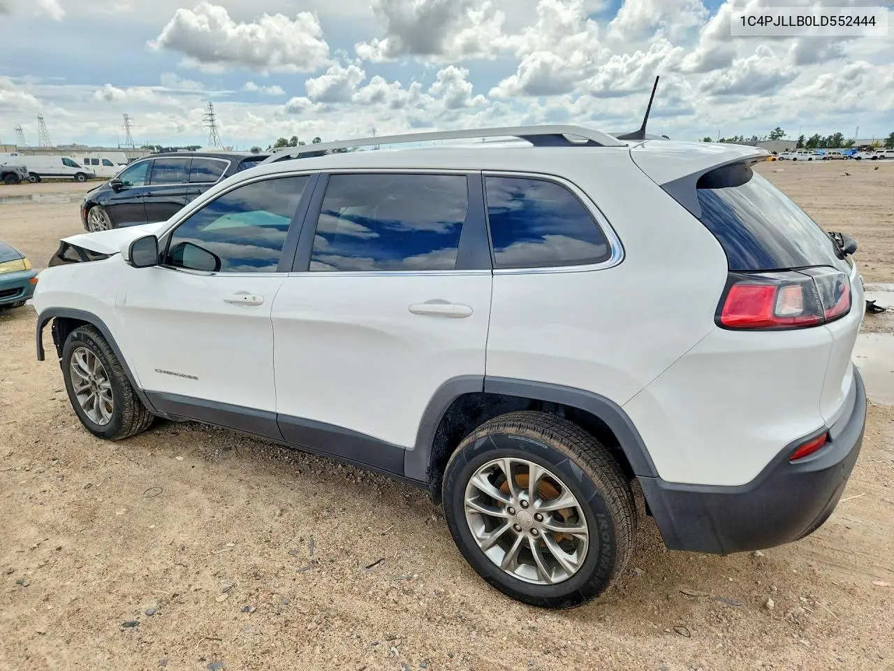 2020 JEEP CHEROKEE VIN 1C4PJLLB0LD552444 — фото 2