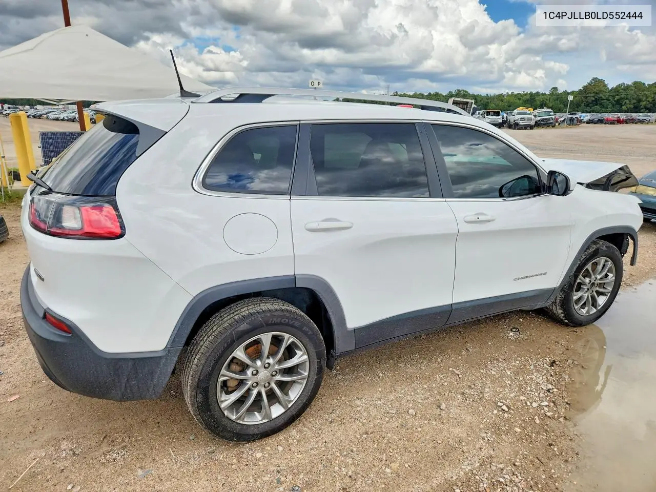 2020 JEEP CHEROKEE VIN 1C4PJLLB0LD552444 — фото 3