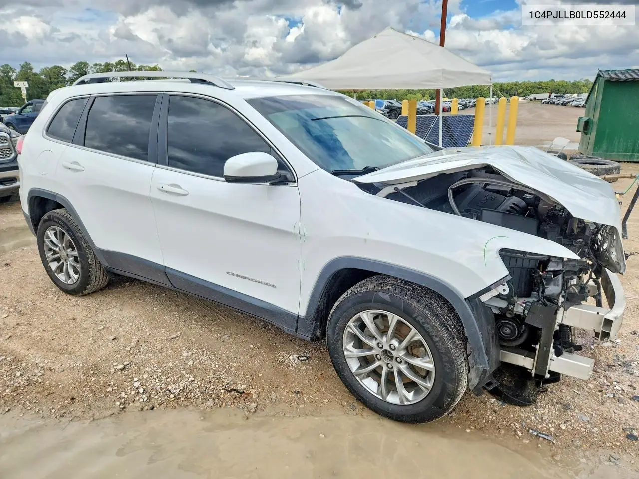 2020 JEEP CHEROKEE VIN 1C4PJLLB0LD552444 — фото 4