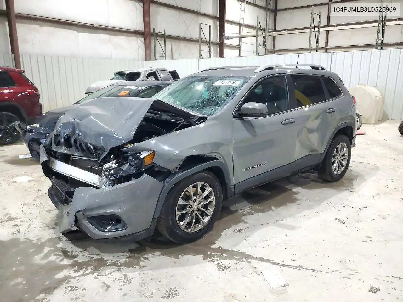 JEEP CHEROKEE 2020, VIN 1C4PJMLB3LD525969