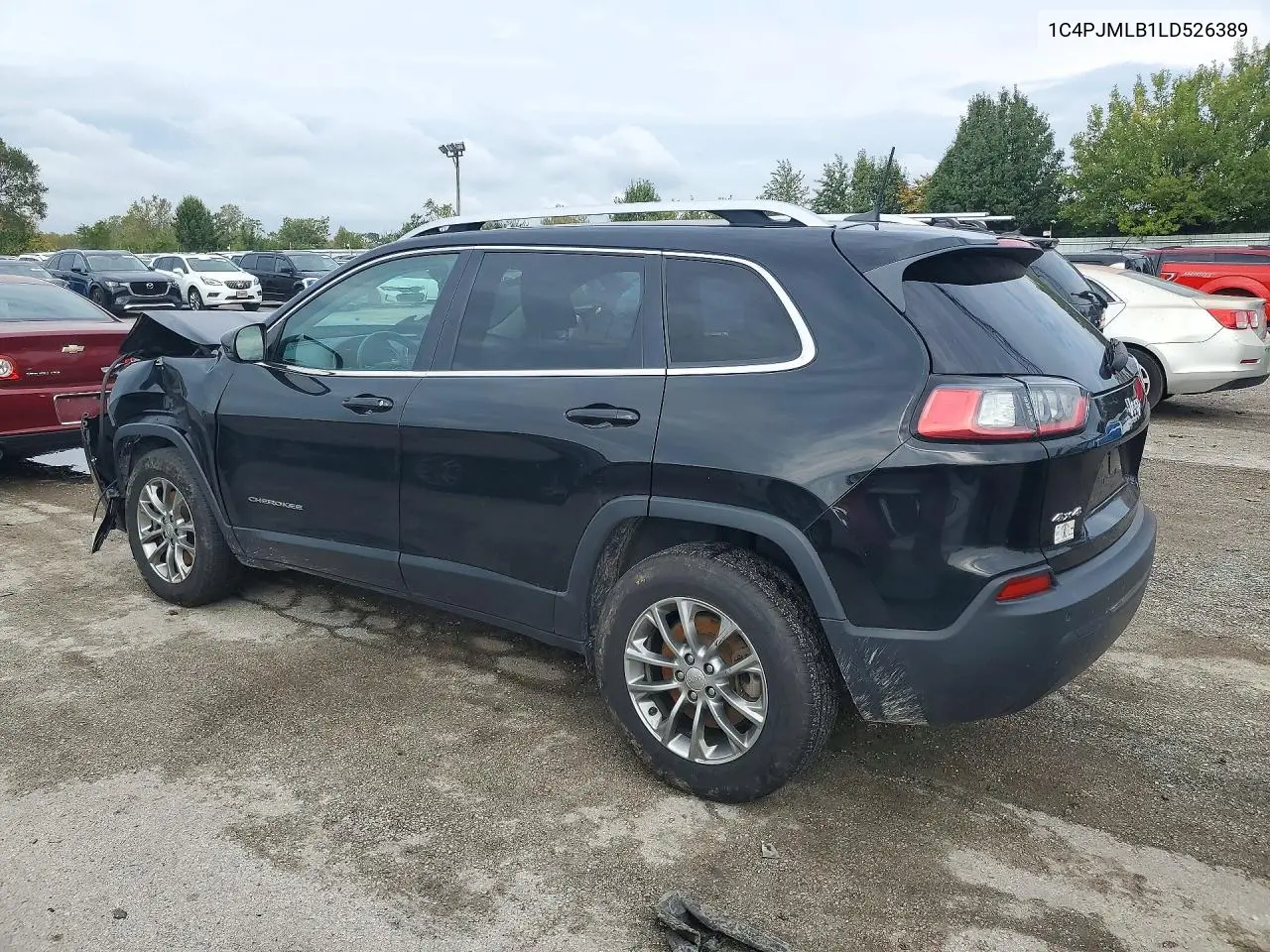2020 JEEP CHEROKEE VIN 1C4PJMLB1LD526389 — фото 2