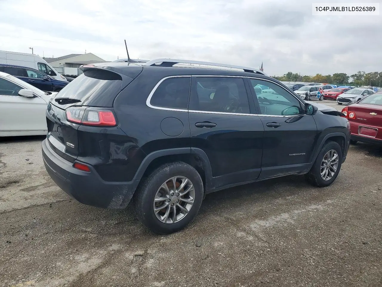 2020 JEEP CHEROKEE VIN 1C4PJMLB1LD526389 — фото 3