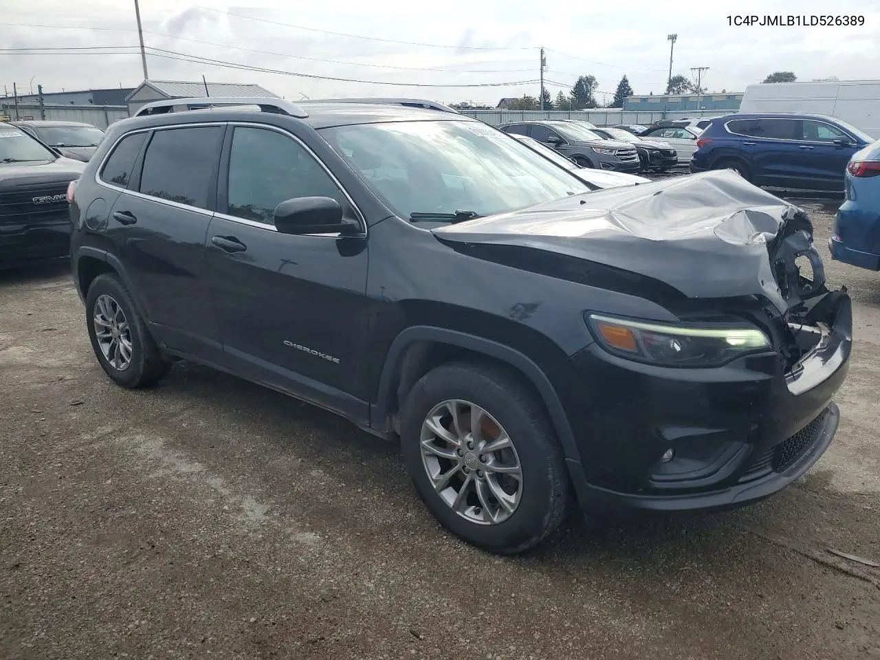 2020 JEEP CHEROKEE VIN 1C4PJMLB1LD526389 — фото 4