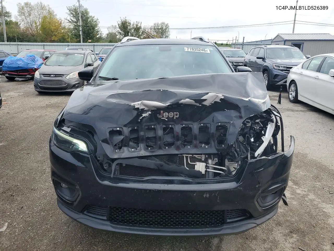 2020 JEEP CHEROKEE VIN 1C4PJMLB1LD526389 — фото 5