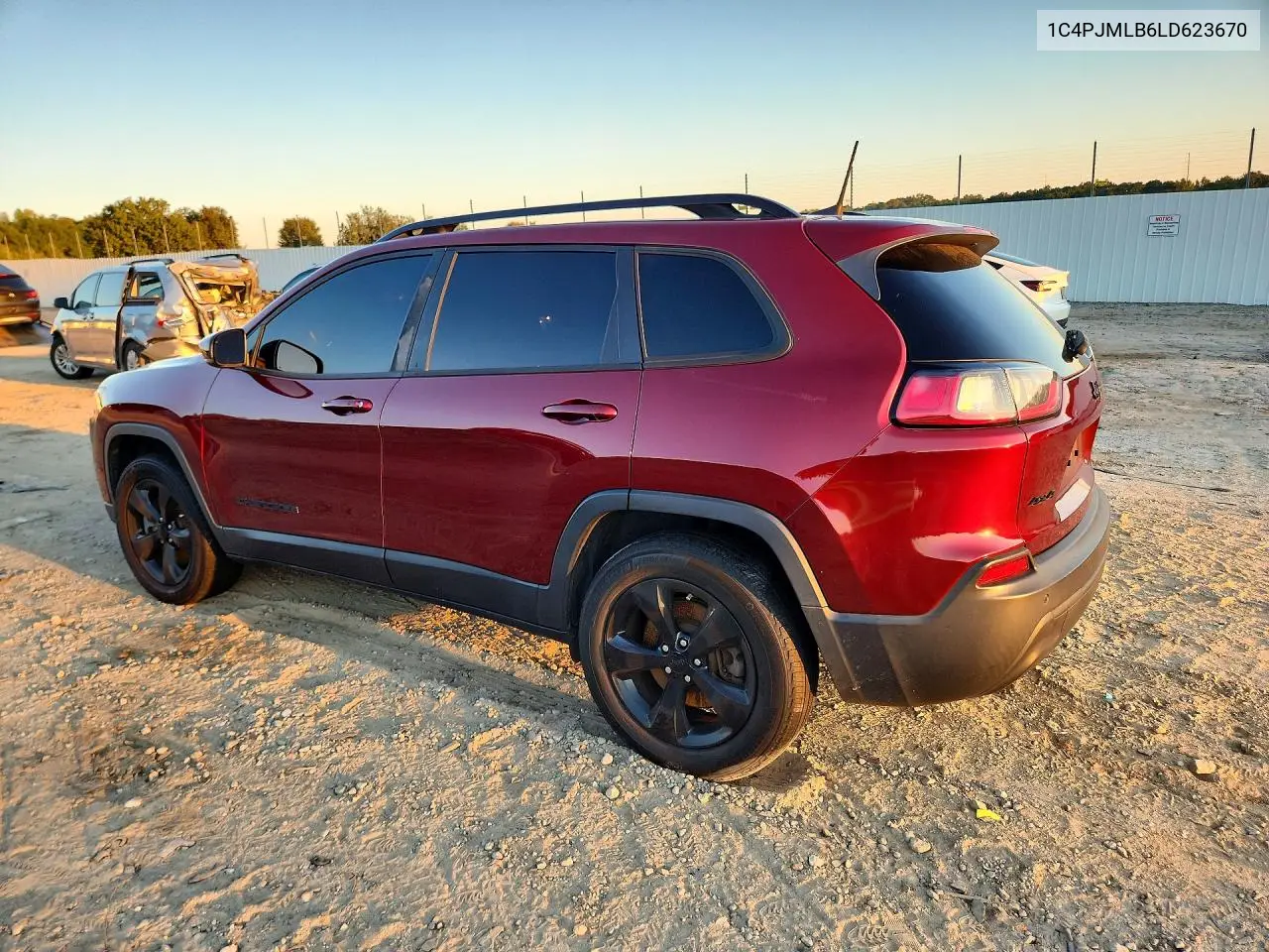 2020 JEEP CHEROKEE VIN 1C4PJMLB6LD623670 — фото 2