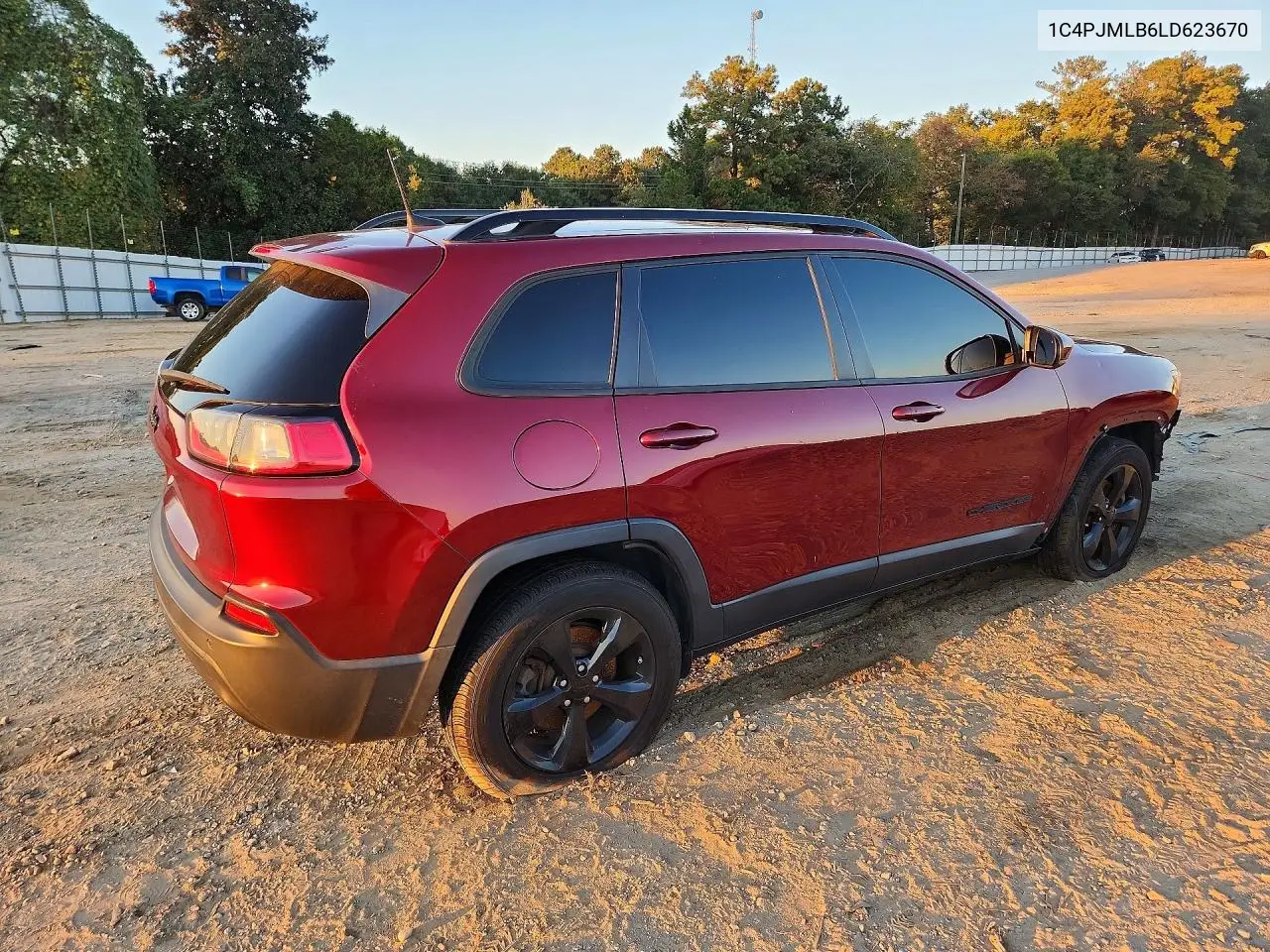 2020 JEEP CHEROKEE VIN 1C4PJMLB6LD623670 — фото 3